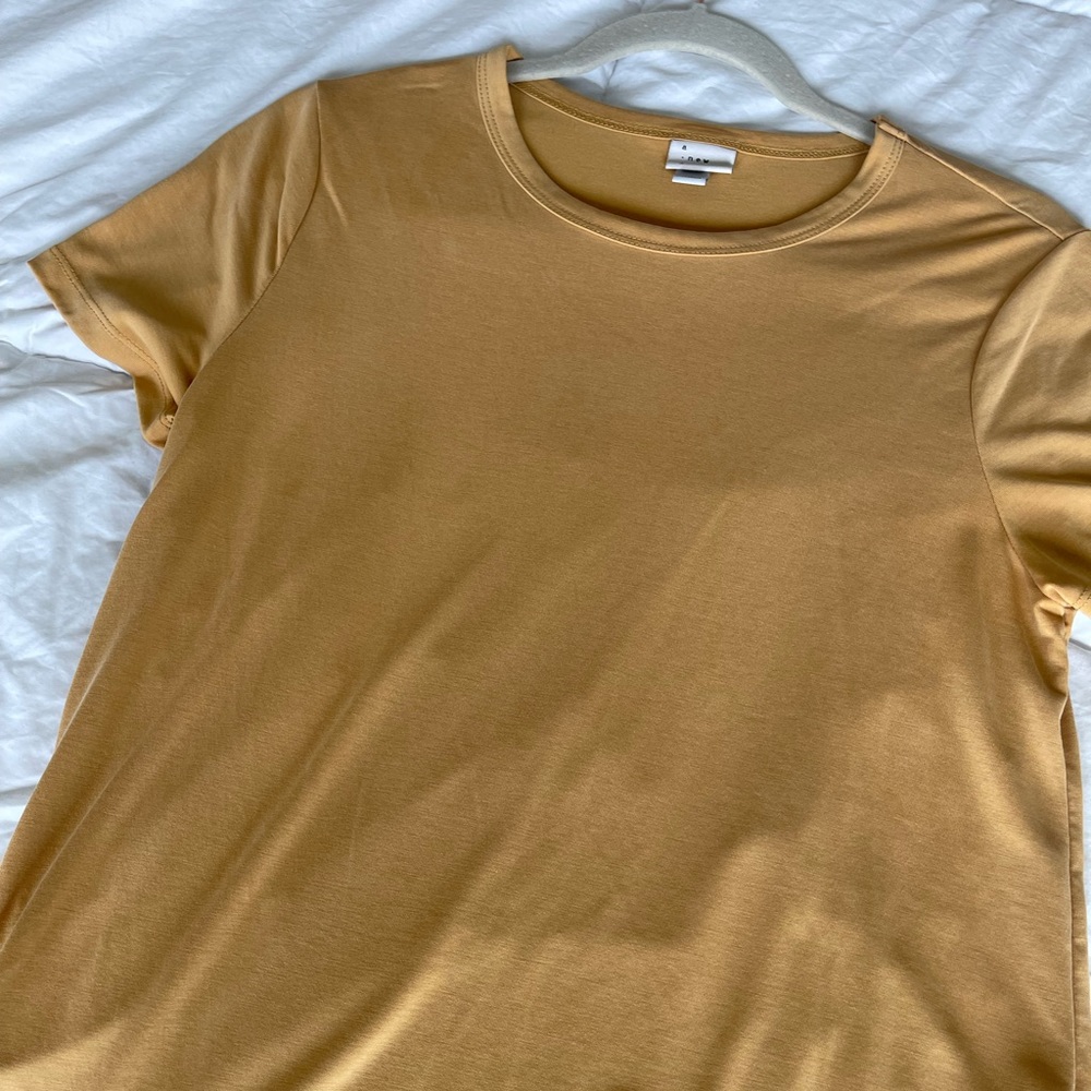 “A New Day” Mustard Tee